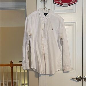 Boy’s Polo Ralph Lauren White Button-Down Shirt